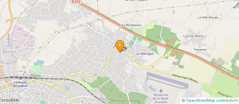 localisation de l'entreprise HCC à LA BAULE-ESCOUBLAC