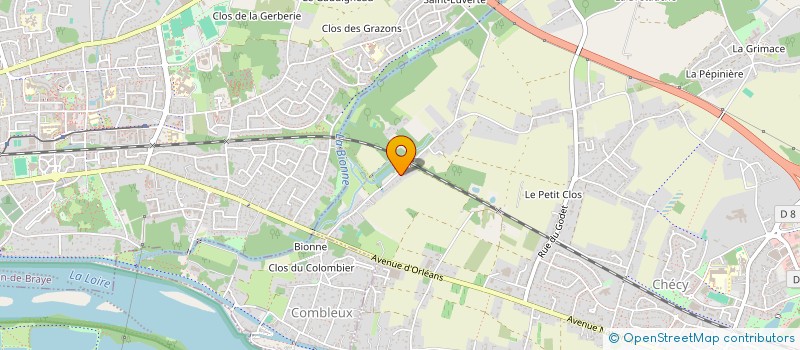 localisation de l'entreprise HCCB à CHECY