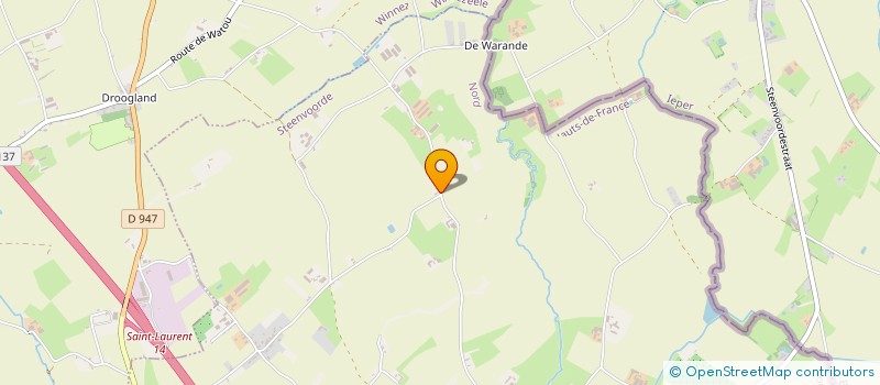 localisation de l'entreprise HCCB  STEENVOORDE