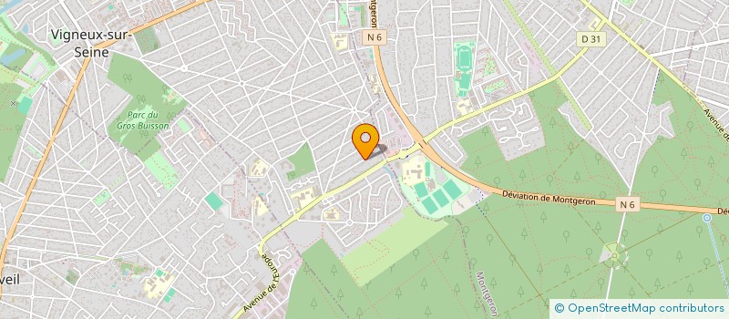 localisation de l'entreprise HCCM à VIGNEUX-SUR-SEINE