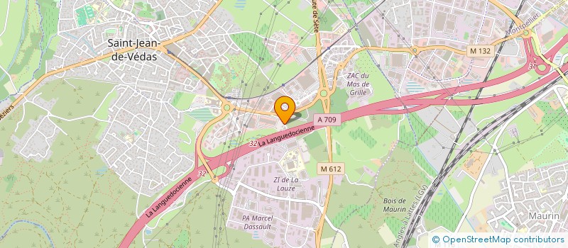 localisation de l'entreprise HCD  SAINT-JEAN-DE-VEDAS