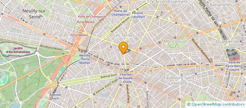 localisation de l'entreprise HCD  PARIS