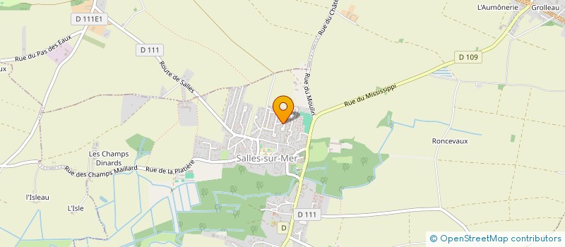 localisation de l'entreprise HCD  SALLES-SUR-MER