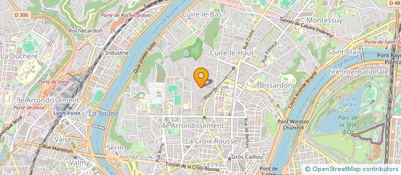 localisation de l'entreprise HCD CONSEIL à LYON