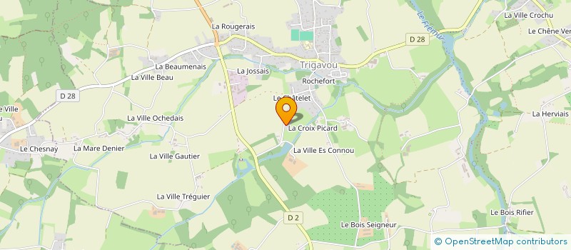 localisation de l'entreprise HCD HAIR COSMETIQUE DISTRIBUTION  HAUTE-GOULAINE