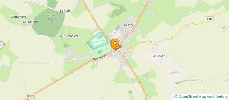 localisation de l'entreprise HCDG DISTRIBUTION  RANES