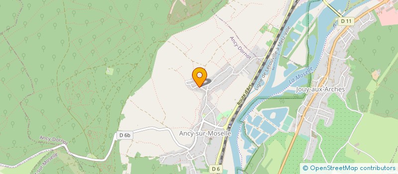 localisation de l'entreprise HCE  VAUX