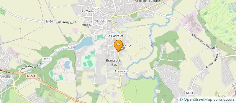 localisation de l'entreprise HCE  AUSSONNE