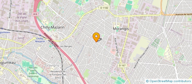 localisation de l'entreprise HCER à MORANGIS