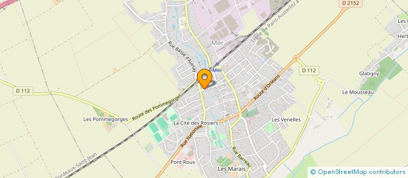 localisation de l'entreprise HCF PRO BAT  MER