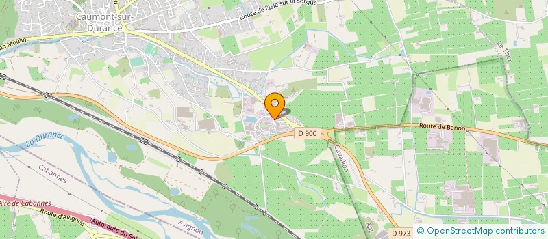 localisation de l'entreprise HCGV  CAUMONT-SUR-DURANCE