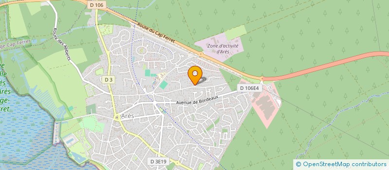 localisation de l'entreprise HCH CONSEIL  ARES