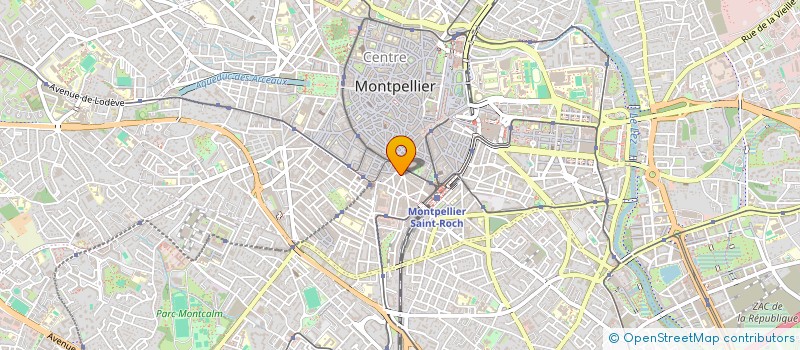 localisation de l'entreprise HCH IMMO à MONTPELLIER