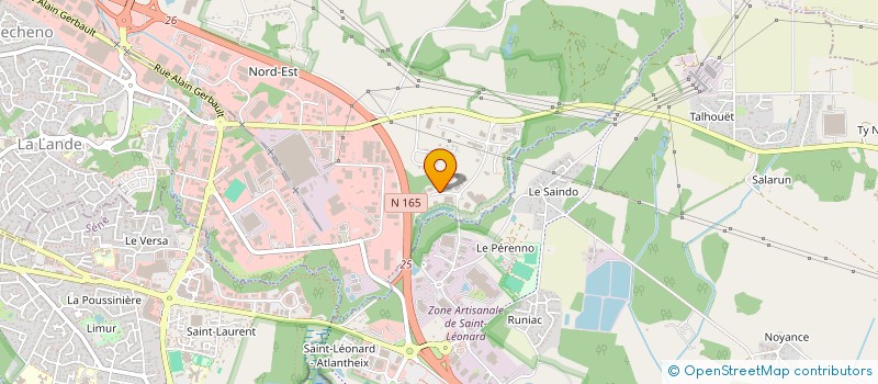 localisation de l'entreprise HCI à VANNES