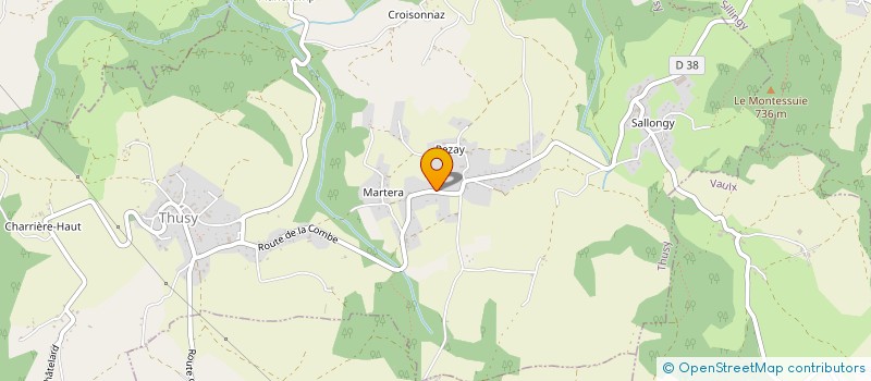 localisation de l'entreprise HCIL  THUSY