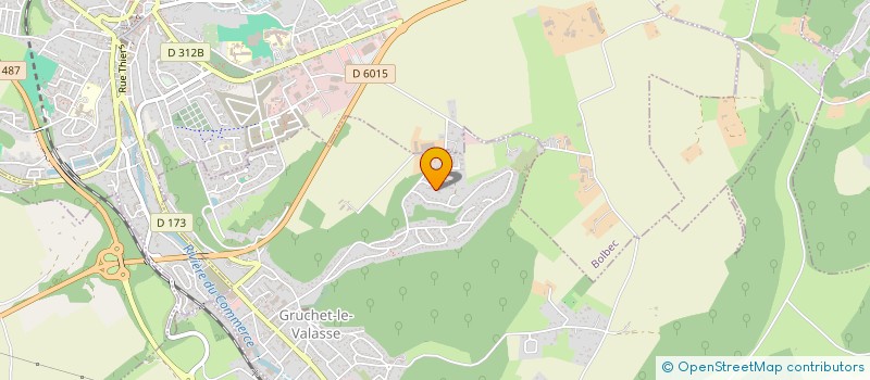 localisation de l'entreprise HCL  GRUCHET-LE-VALASSE