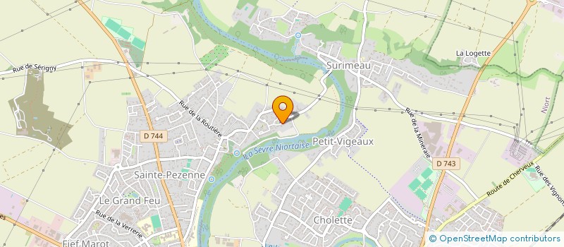 localisation de l'entreprise HCM 2  NIORT