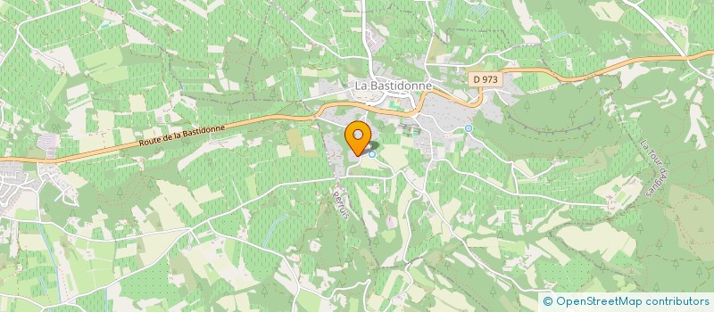 localisation de l'entreprise HCM  LA BASTIDONNE