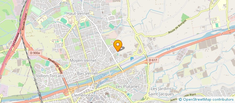 localisation de l'entreprise HCM à PERPIGNAN