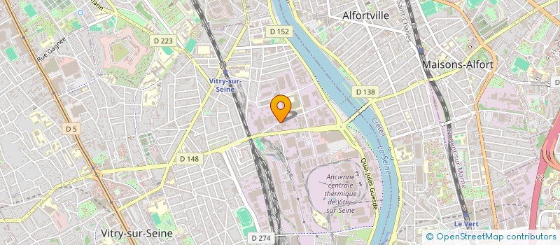 localisation de l'entreprise HCM FRANCE à VITRY-SUR-SEINE