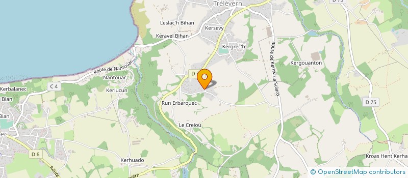 localisation de l'entreprise HCMB  TRELEVERN