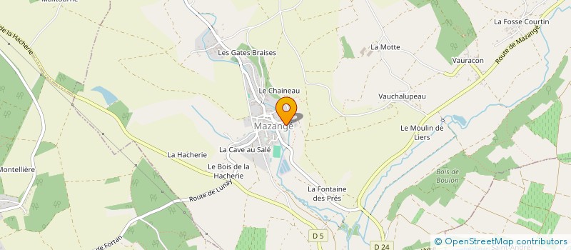 localisation de l'entreprise HCMD  MAZANGE