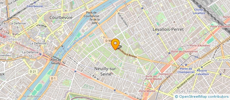 localisation de l'entreprise HCMT CONSULTING & MANAGEMENT à NEUILLY-SUR-SEINE