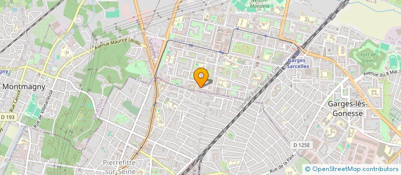 localisation de l'entreprise HCN  SARCELLES