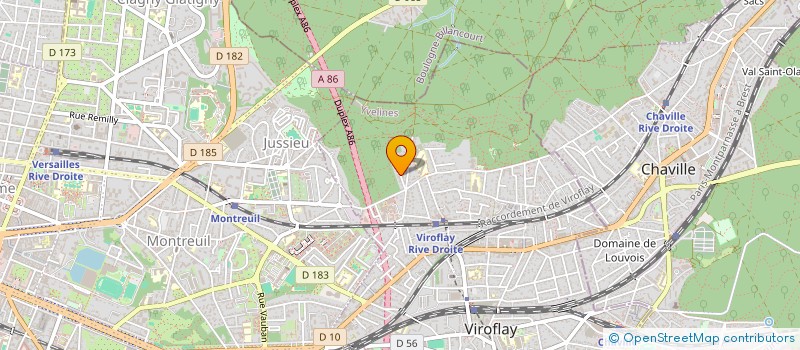 localisation de l'entreprise HCNHA  VIROFLAY