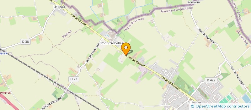 localisation de l'entreprise HCO à DUNKERQUE