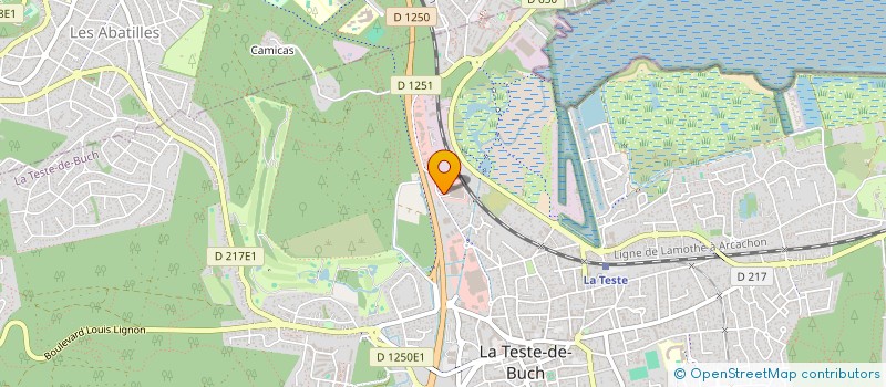 localisation de l'entreprise HCO  LA TESTE-DE-BUCH