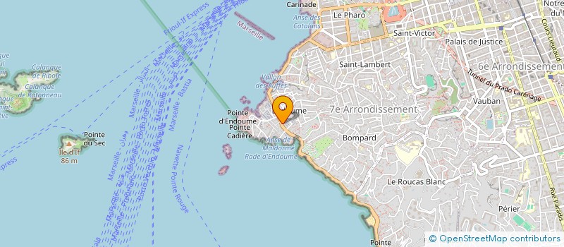 localisation de l'entreprise HCP à MARSEILLE