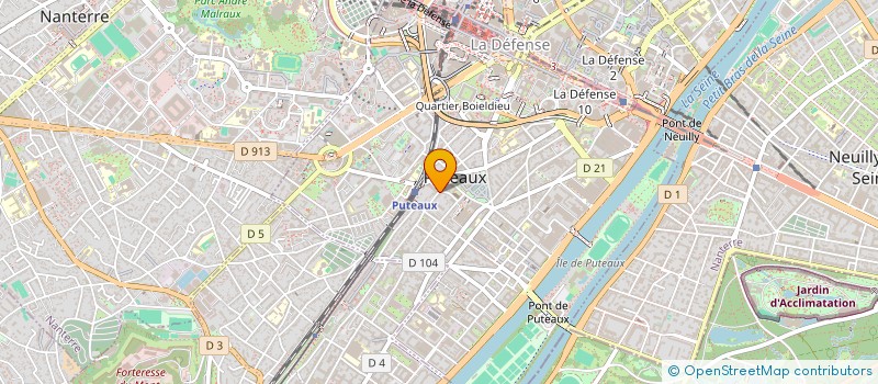 localisation de l'entreprise HCP à NEUILLY-SUR-SEINE