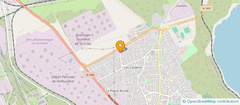 localisation de l'entreprise HCP PARISFOS  FOS-SUR-MER