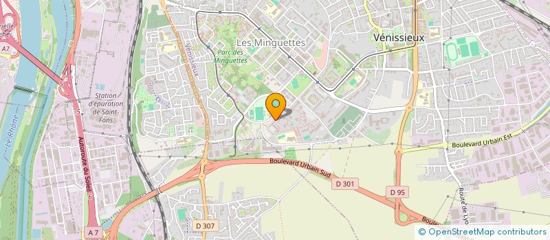 localisation de l'entreprise HCPA TERRE DES VIGNES à VENISSIEUX