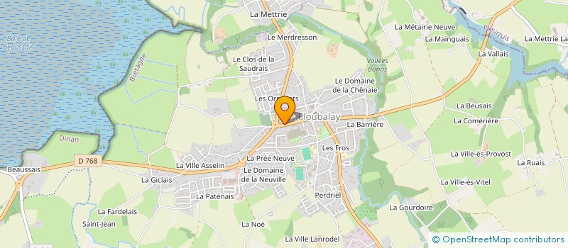 localisation de l'entreprise HCPC  BEAUSSAIS-SUR-MER