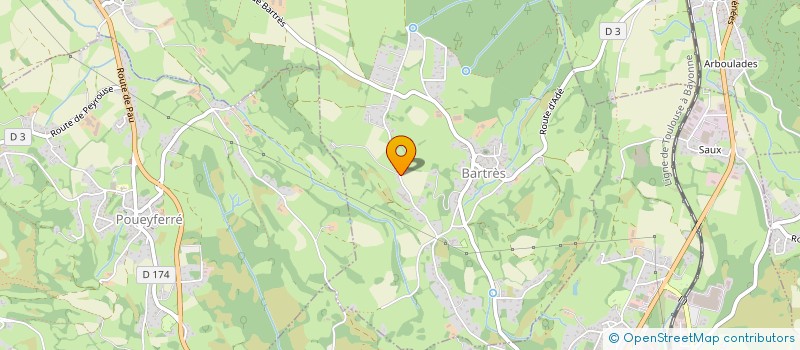 localisation de l'entreprise HCPT THE PILGRIMAGE TRUST  BARTRES