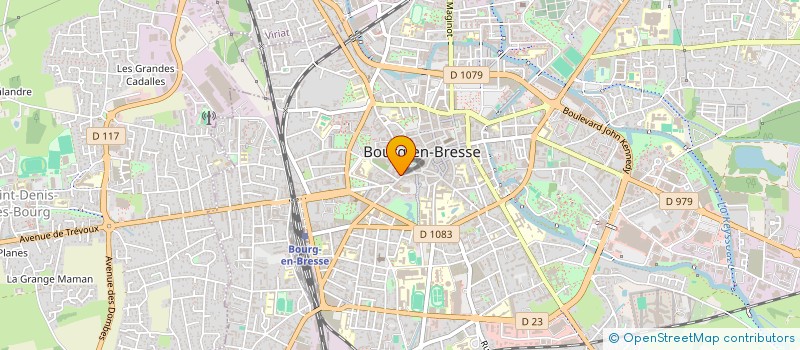 localisation de l'entreprise HCR  BOURG-EN-BRESSE