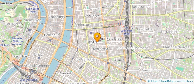 localisation de l'entreprise HCR HOLDING  LYON