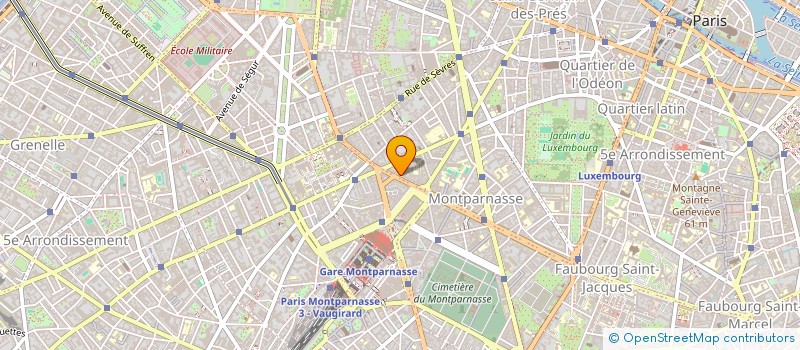 localisation de l'entreprise HCRB EXPERTISE COMPTABLE  PARIS