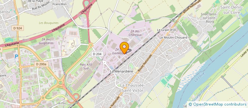 localisation de l'entreprise HCS 41  LA CHAUSSEE-SAINT-VICTOR