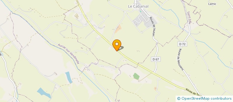 localisation de l'entreprise HCS  LE CABANIAL