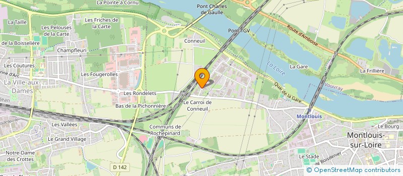localisation de l'entreprise HCS ENERGIE à MONTLOUIS-SUR-LOIRE