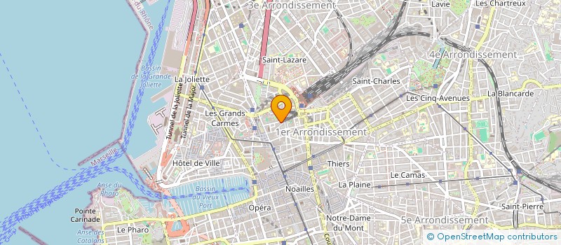 localisation de l'entreprise HCS PHONE à MARSEILLE