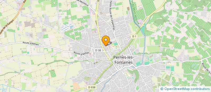 localisation de l'entreprise HCS WEBMEDIA  PERNES-LES-FONTAINES