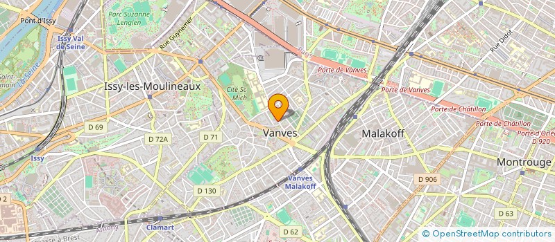localisation de l'entreprise HCSM MP à VANVES