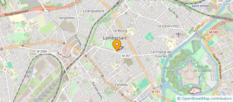 localisation de l'entreprise HCT  LAMBERSART