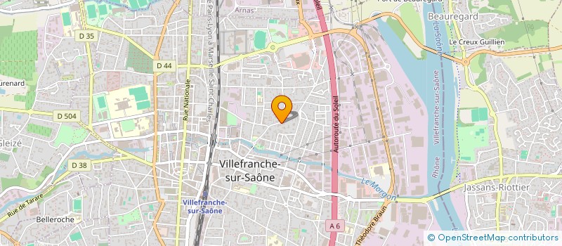 localisation de l'entreprise HCTR à VILLEFRANCHE-SUR-SAONE
