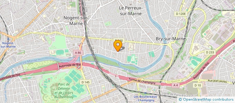 localisation de l'entreprise HCUBE  LE PERREUX-SUR-MARNE