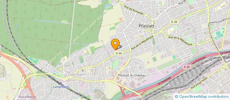 localisation de l'entreprise HCW  RICHWILLER